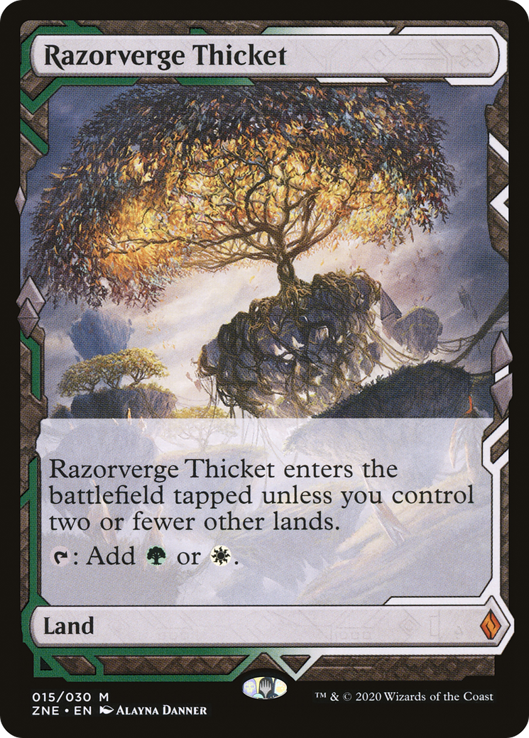 Razorverge Thicket (015) - Zendikar Rising Expeditions