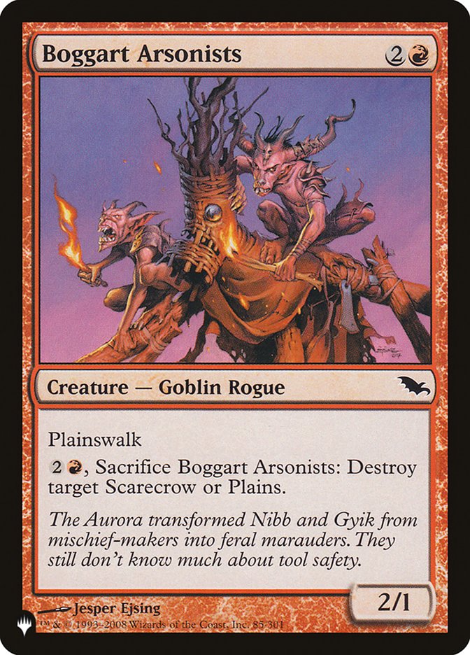 Boggart Arsonists [The List] | Silver Goblin