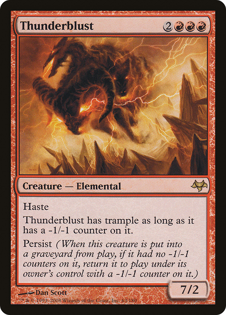 Thunderblust (063) Foil - Eventide