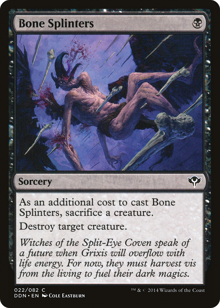 Bone Splinters (022) - Duel Decks: Speed vs. Cunning