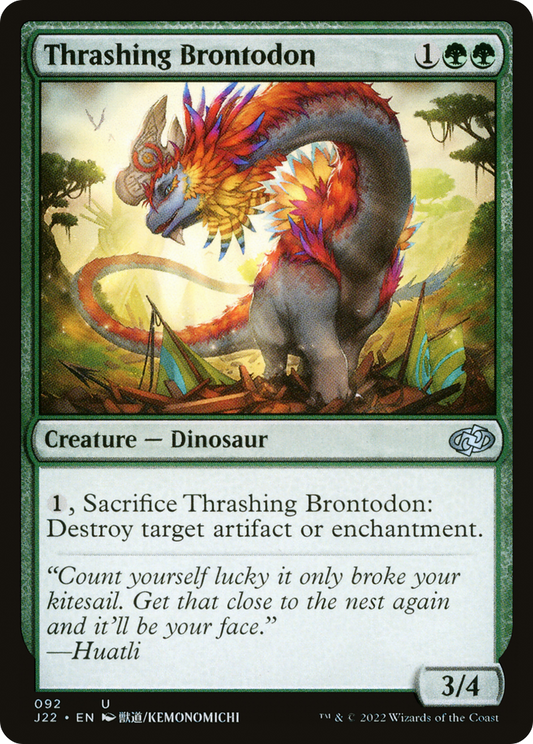 Thrashing Brontodon (092) - Jumpstart 2022