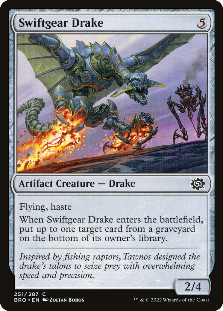 Swiftgear Drake (251) Foil - The Brothers' War