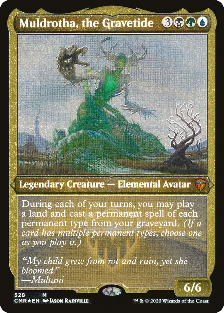 Muldrotha, the Gravetide (528) Foil - Commander Legends