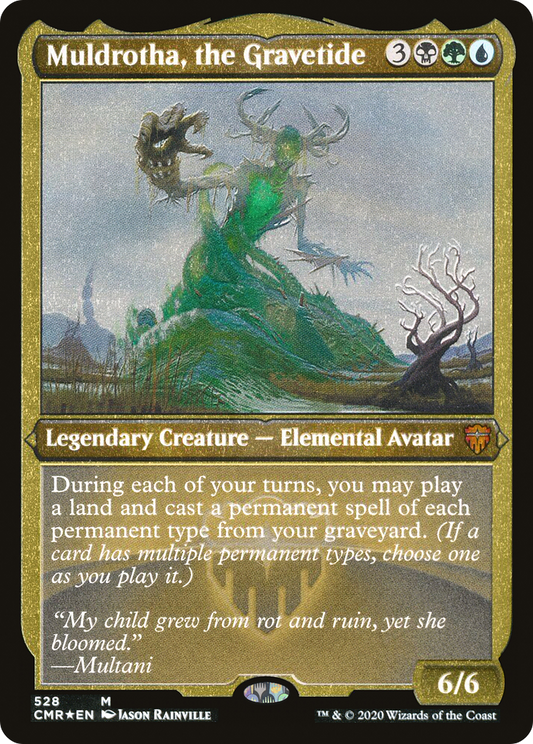 Muldrotha, the Gravetide (528) Foil - Commander Legends