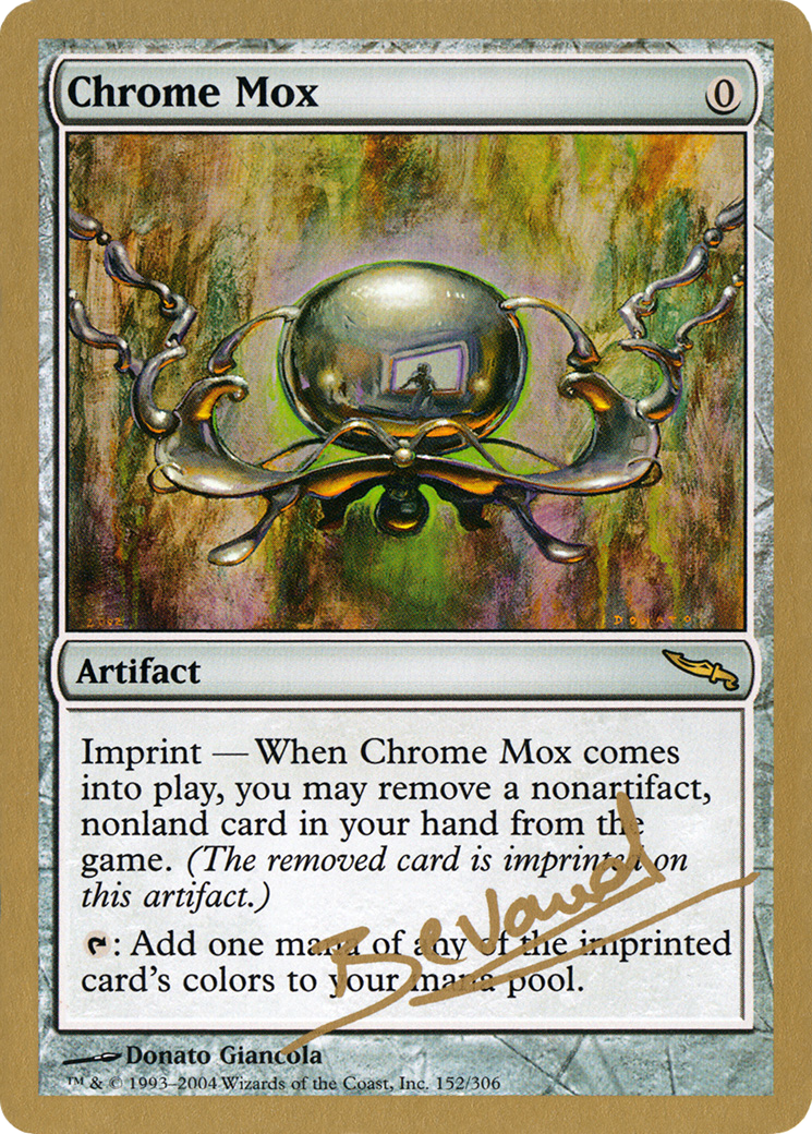 Chrome Mox - 2004 Manuel Bevand (MRD) - World Championship Decks 2004