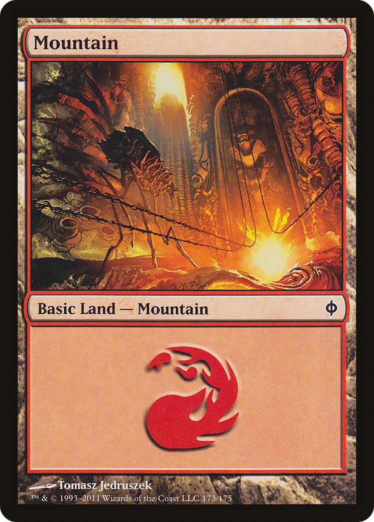Mountain (173) - New Phyrexia