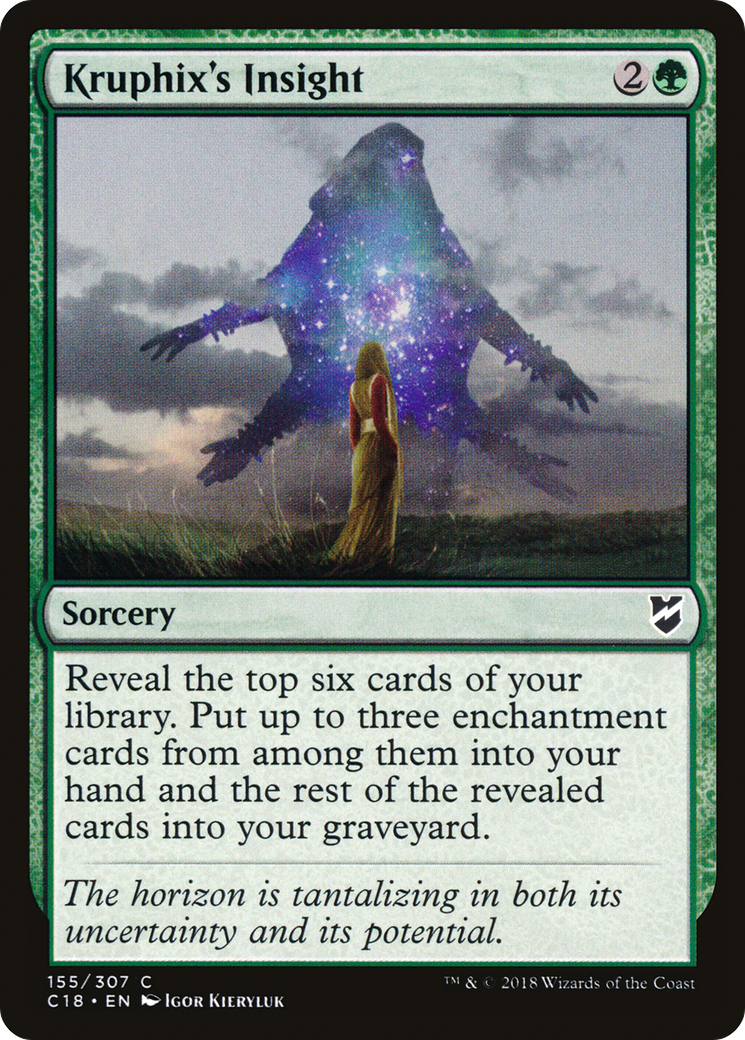 Kruphix's Insight (155) - Commander 2018