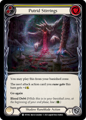 Putrid Stirrings (Yellow) [DTD162] (Dusk Till Dawn)  Rainbow Foil | Silver Goblin