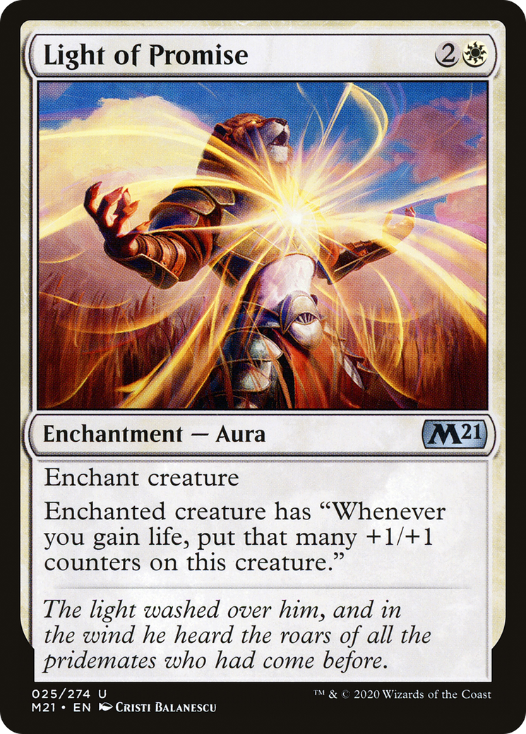 Light of Promise (025) Foil - Core Set 2021