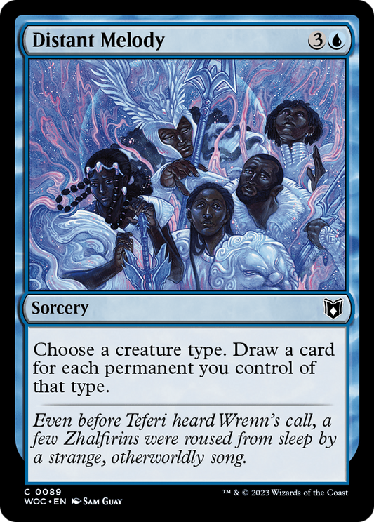 Distant Melody (089) - Wilds of Eldraine Commander