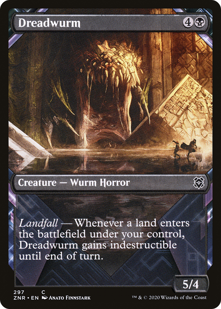 Dreadwurm (Showcase) (297) - Zendikar Rising