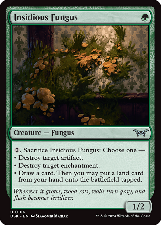 Insidious Fungus [Duskmourn: House of Horror] Foil