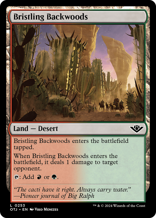 Bristling Backwoods (253) - Outlaws of Thunder Junction