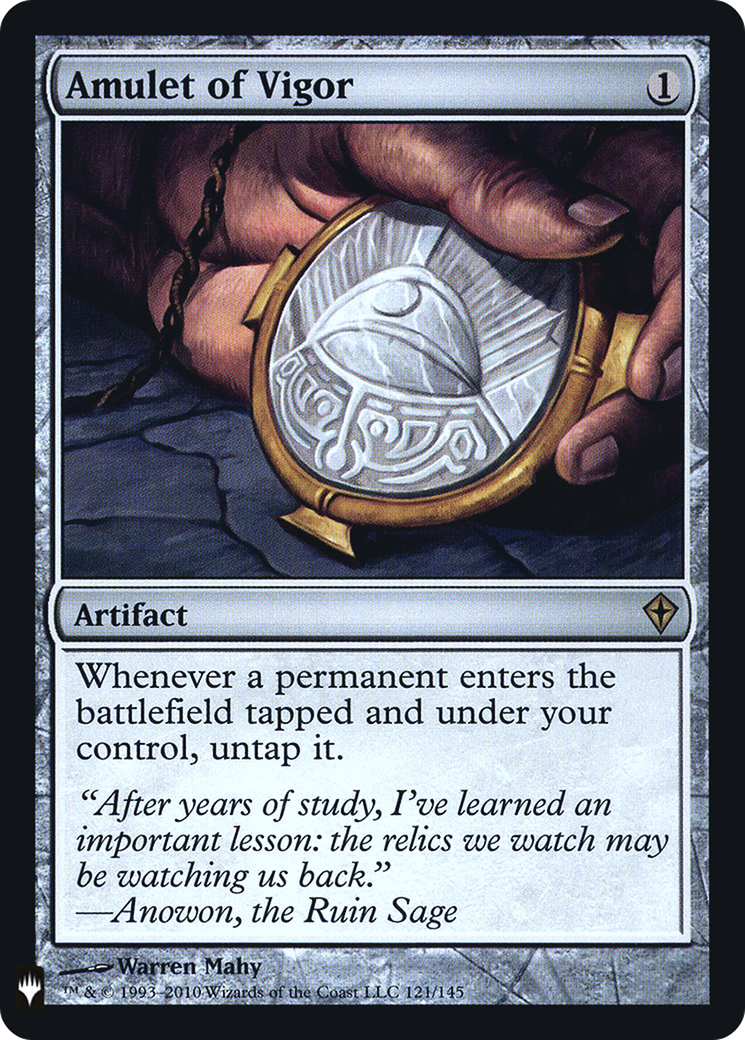 Amulet of Vigor (WWK-121) Foil - The List