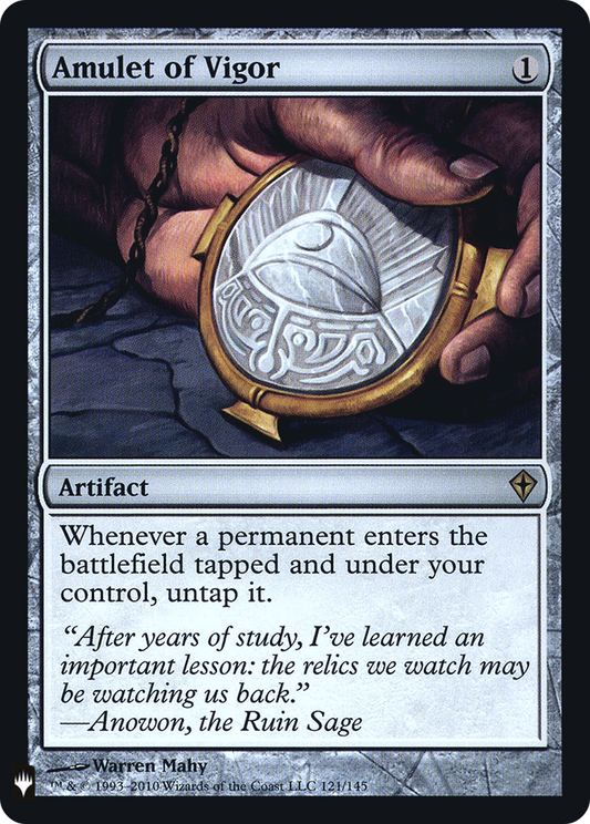Amulet of Vigor (WWK-121) Foil - The List