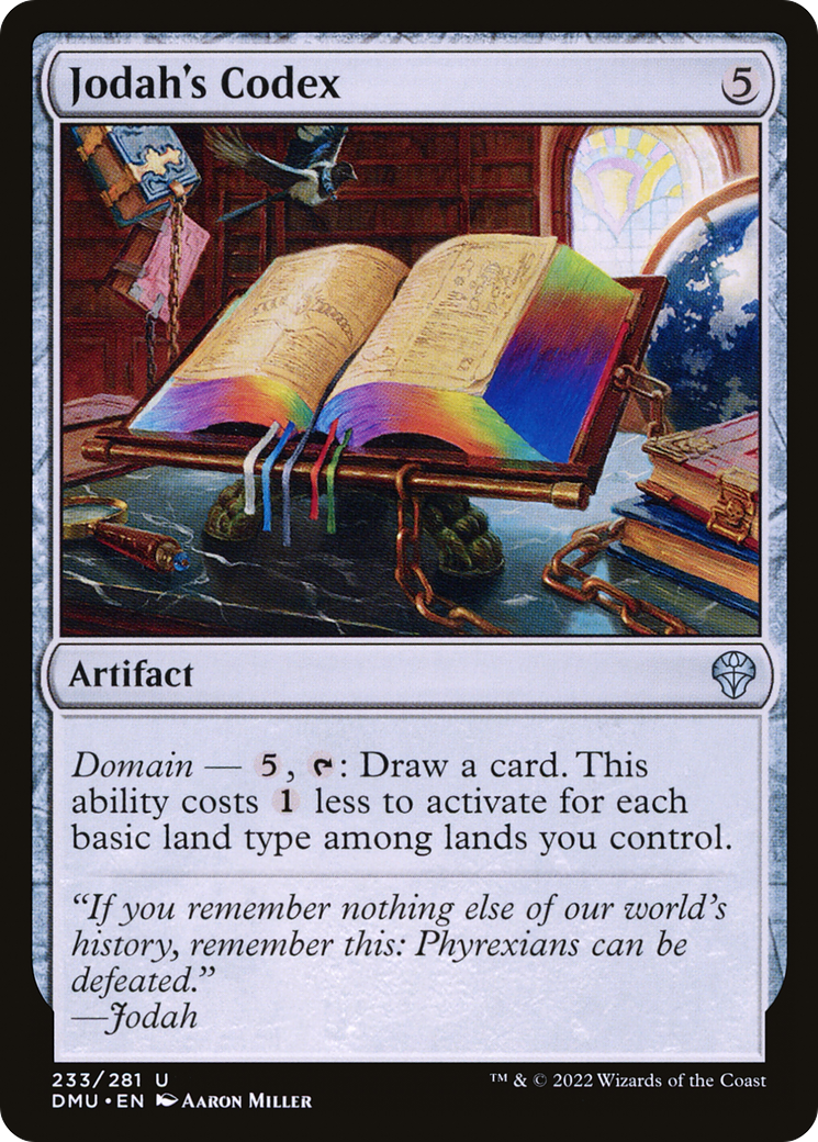Jodah's Codex [Dominaria United] Foil
