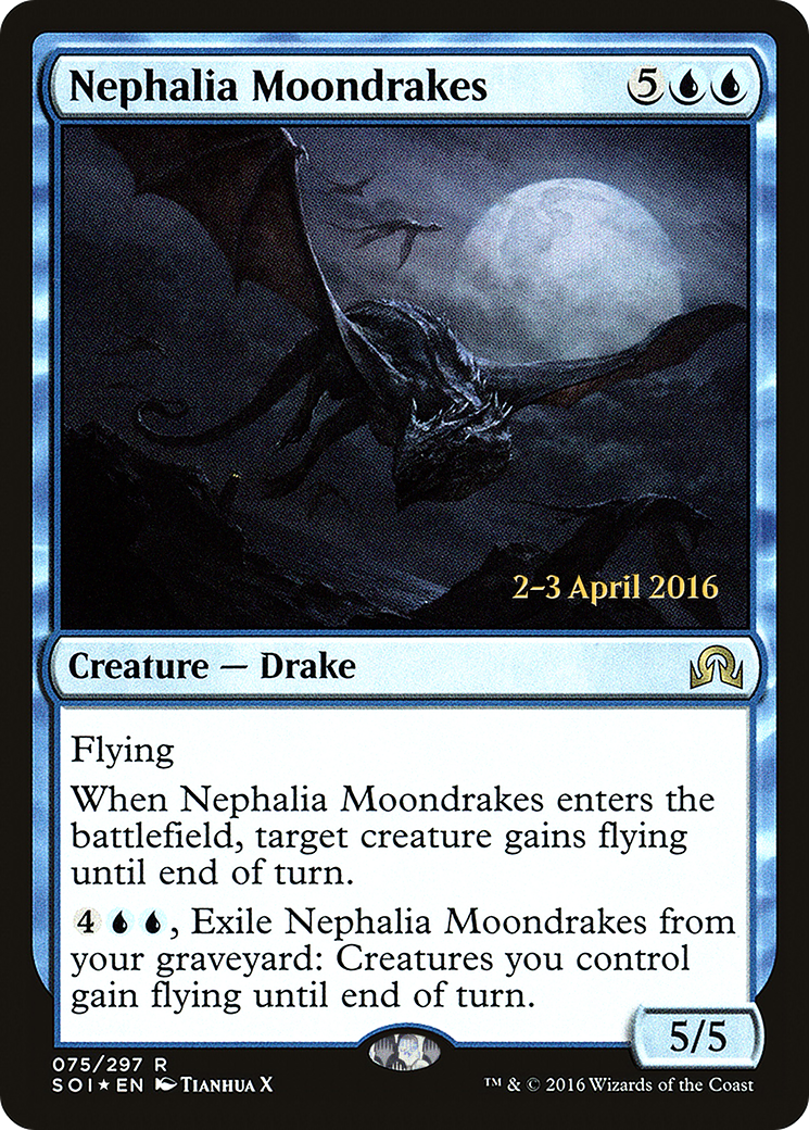 Nephalia Moondrakes (075) Foil - Shadows over Innistrad Promos