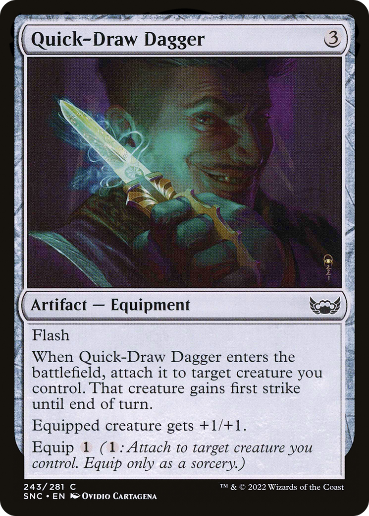 Quick-Draw Dagger [Streets of New Capenna] | Silver Goblin