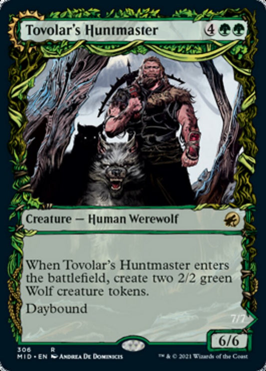 Tovolar's Huntmaster (Showcase) (306) - Innistrad: Midnight Hunt