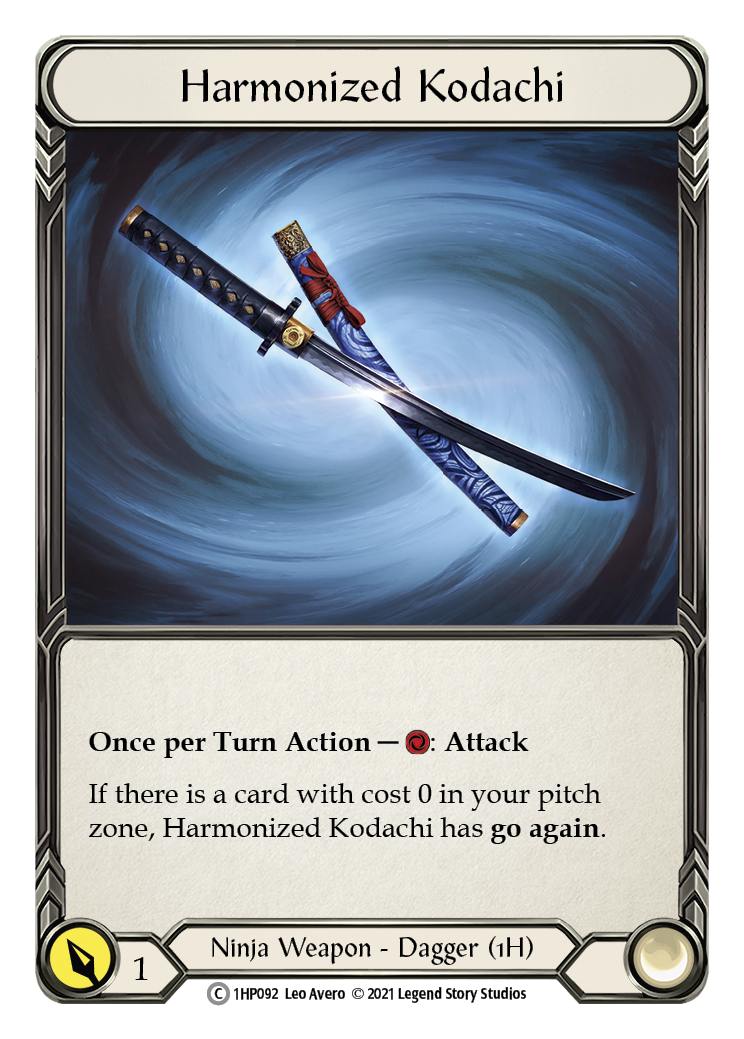 Harmonized Kodachi (Right) [1HP092] (History Pack 1) | Silver Goblin