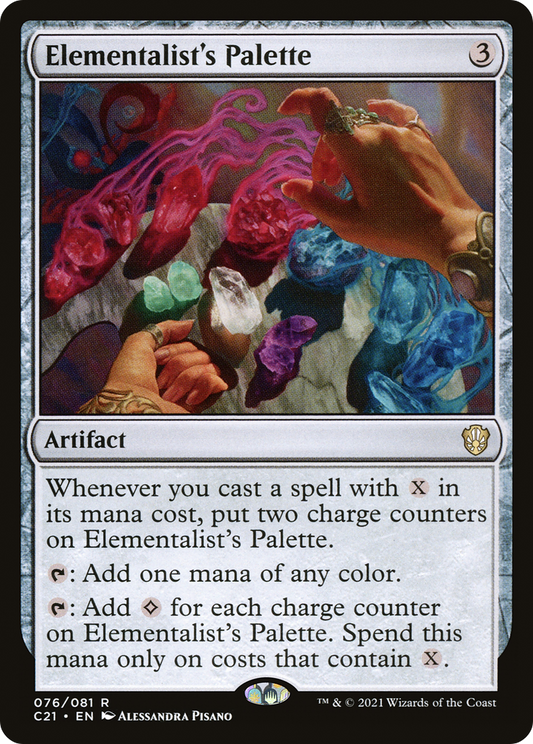 Elementalist's Palette (076) - Commander 2021