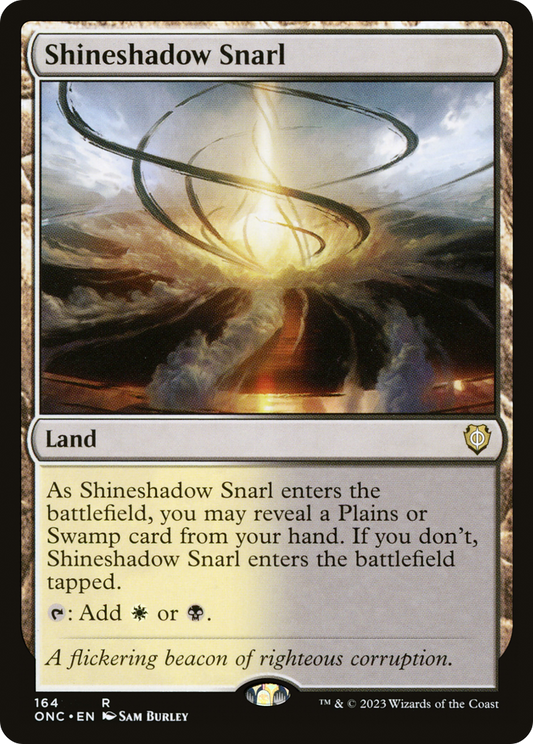 Shineshadow Snarl (164) - Phyrexia: All Will Be One Commander