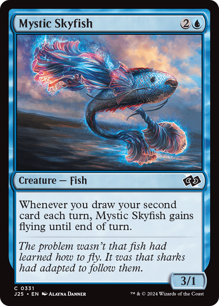 Mystic Skyfish [Foundations Jumpstart] | Silver Goblin