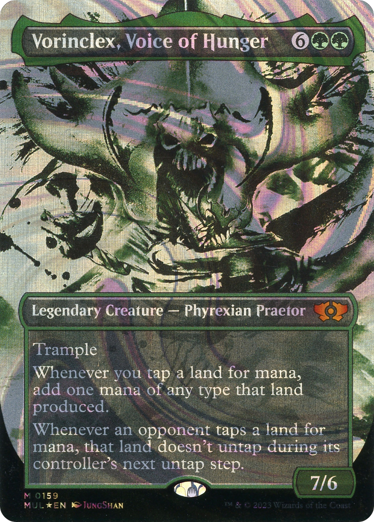 Vorinclex, Voice of Hunger (Halo Foil) (Showcase) (159) Foil - Multiverse Legends