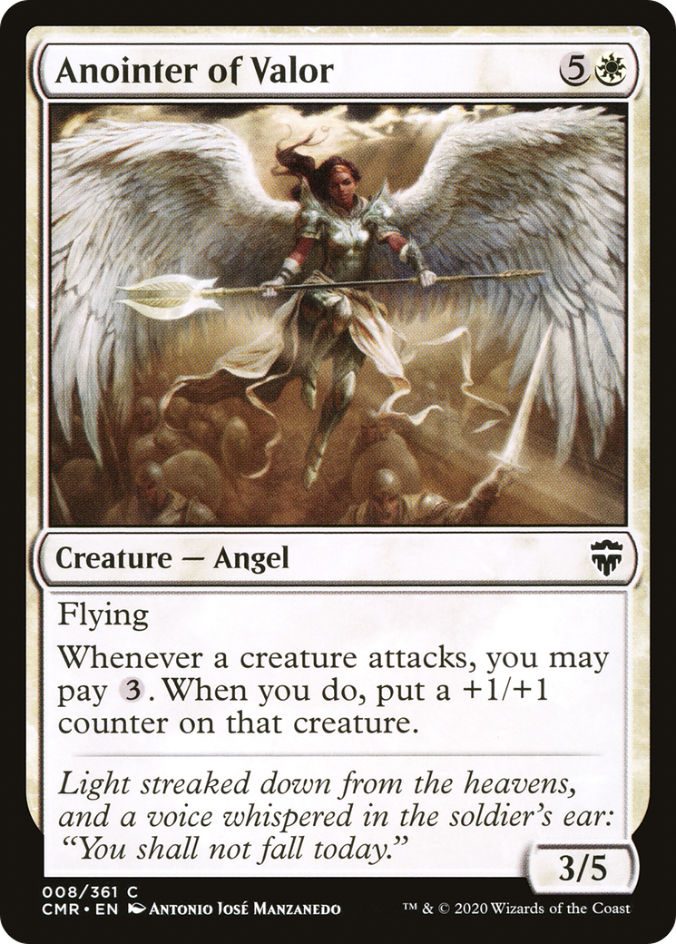 Anointer of Valor (008) Foil - Commander Legends
