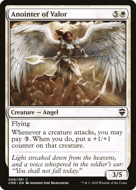 Anointer of Valor (008) Foil - Commander Legends