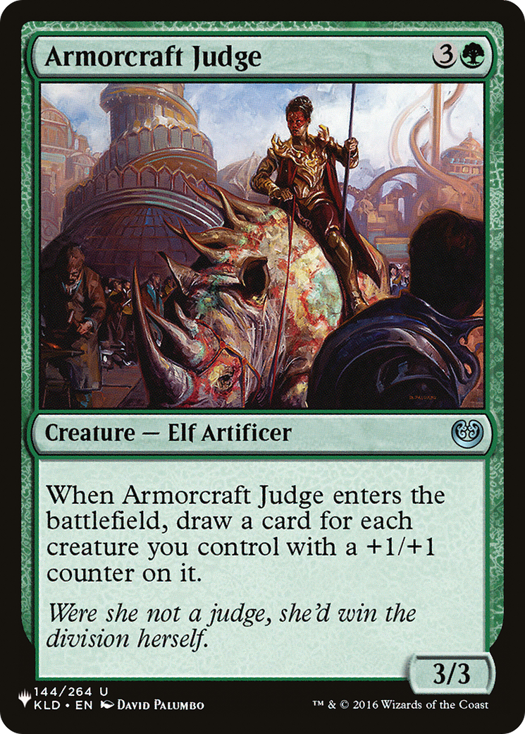 Armorcraft Judge (KLD-144) - The List