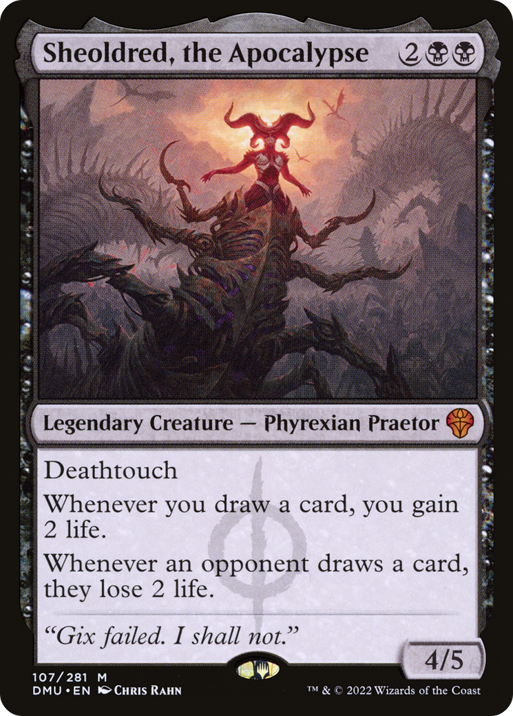 Sheoldred, the Apocalypse [Dominaria United] Foil