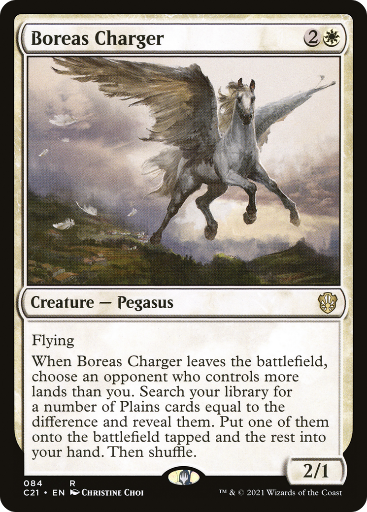 Boreas Charger [Commander 2021] | Silver Goblin