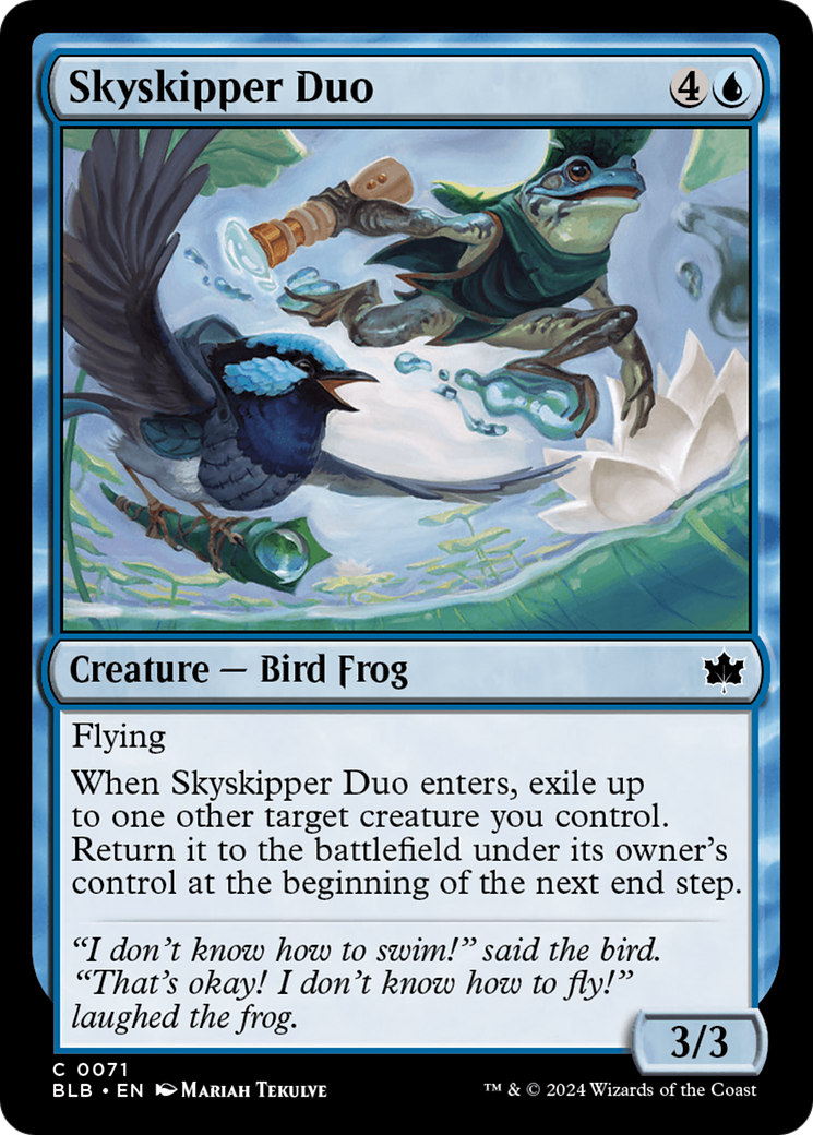 Skyskipper Duo [Bloomburrow] Foil