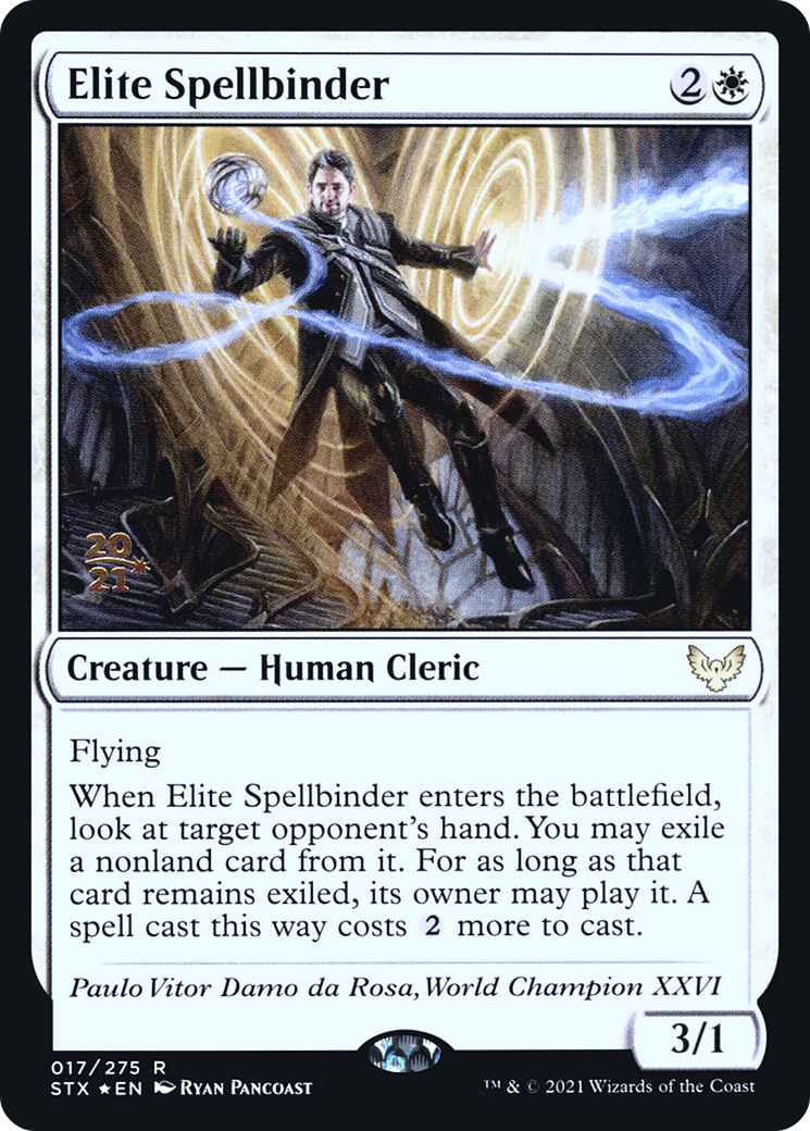 Elite Spellbinder (017) Foil - Strixhaven: School of Mages Promos