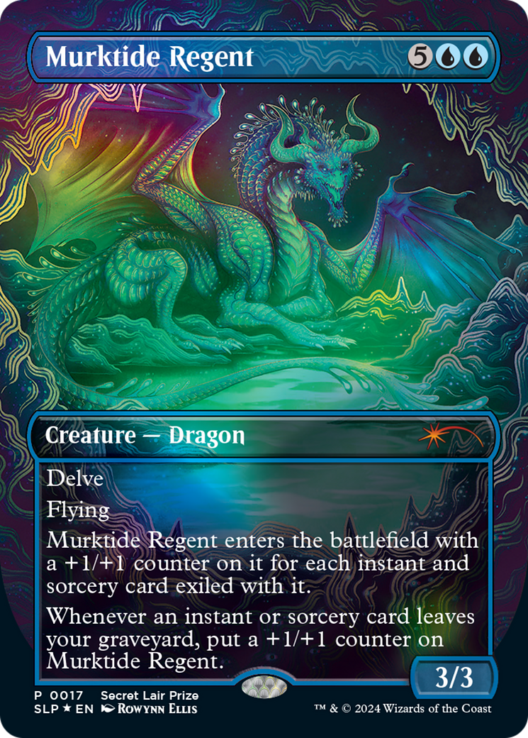 Murktide Regent (017) Foil - Secret Lair Showdown