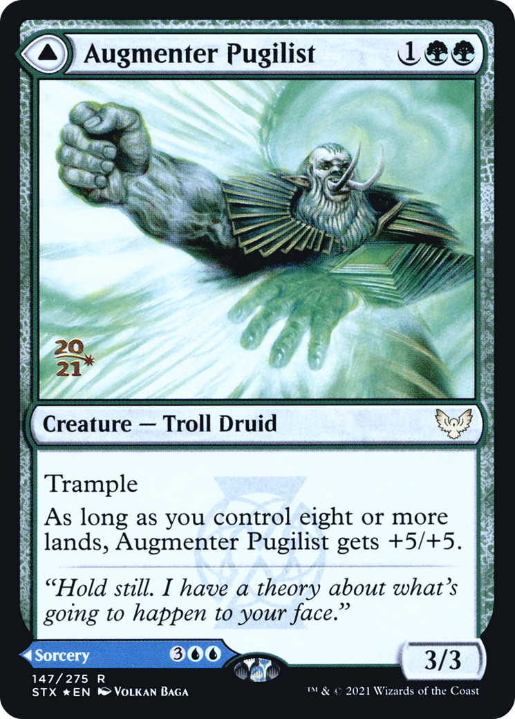 Augmenter Pugilist (147) Foil - Strixhaven: School of Mages Promos