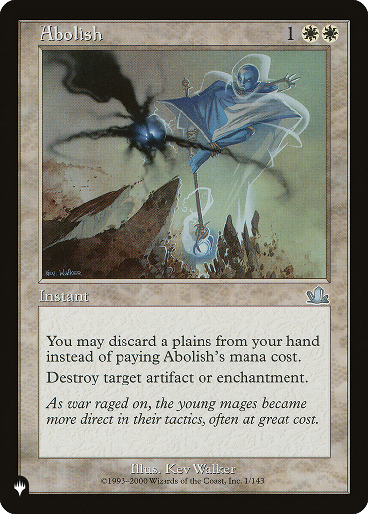 Abolish [The List] | Silver Goblin