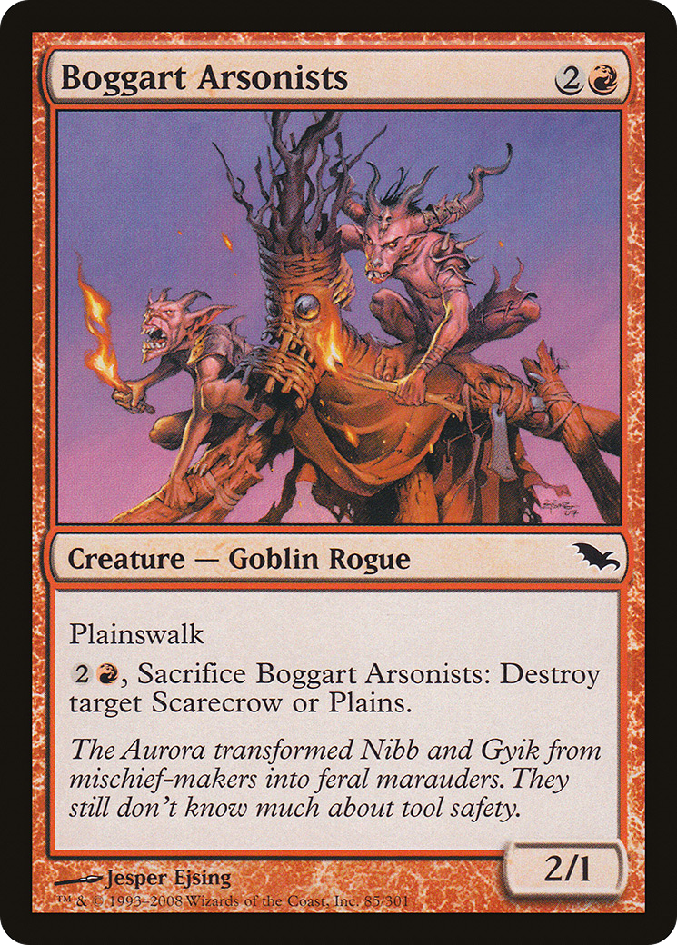 Boggart Arsonists [Shadowmoor] | Silver Goblin