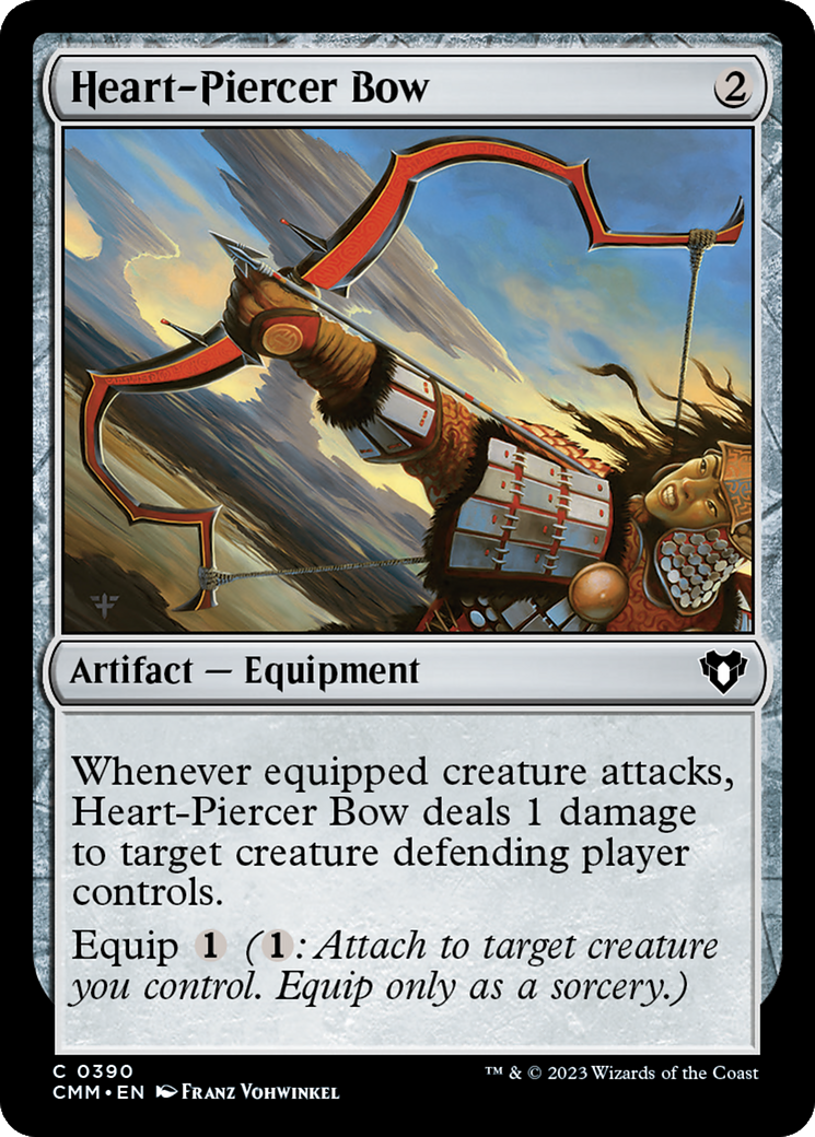 Heart-Piercer Bow [Commander Masters] | Silver Goblin