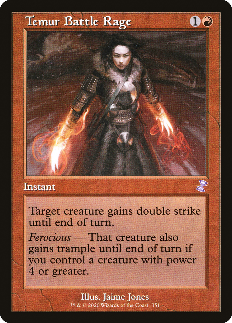 Temur Battle Rage (Retro) (351) - Time Spiral Remastered