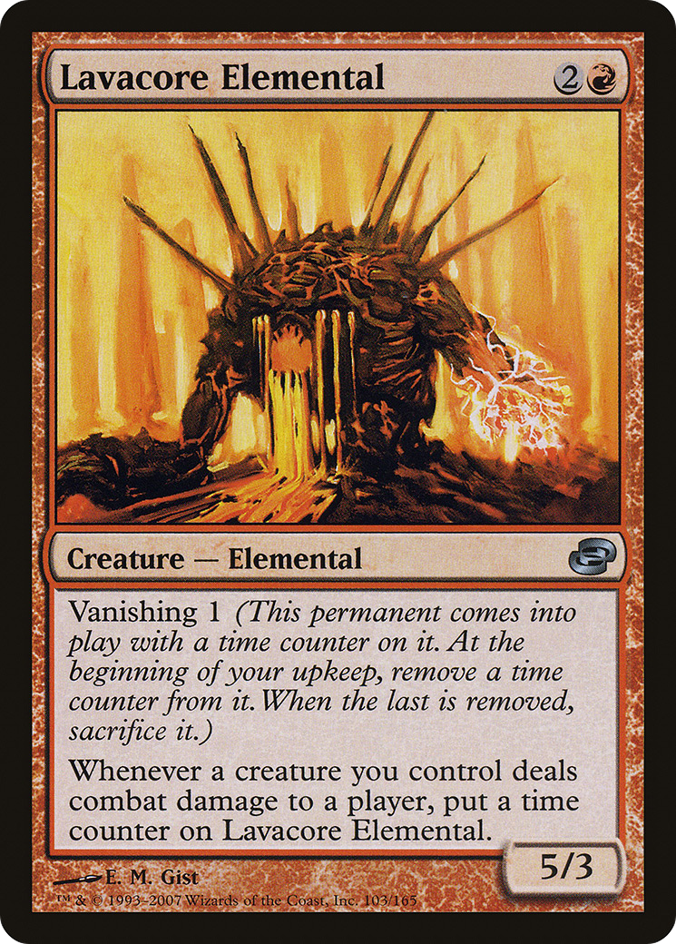 Lavacore Elemental (103) - Planar Chaos