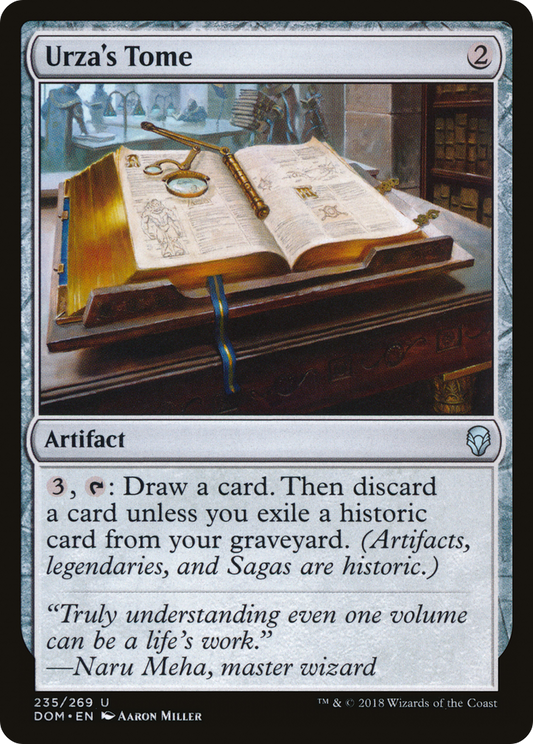 Urza's Tome [Dominaria] Foil