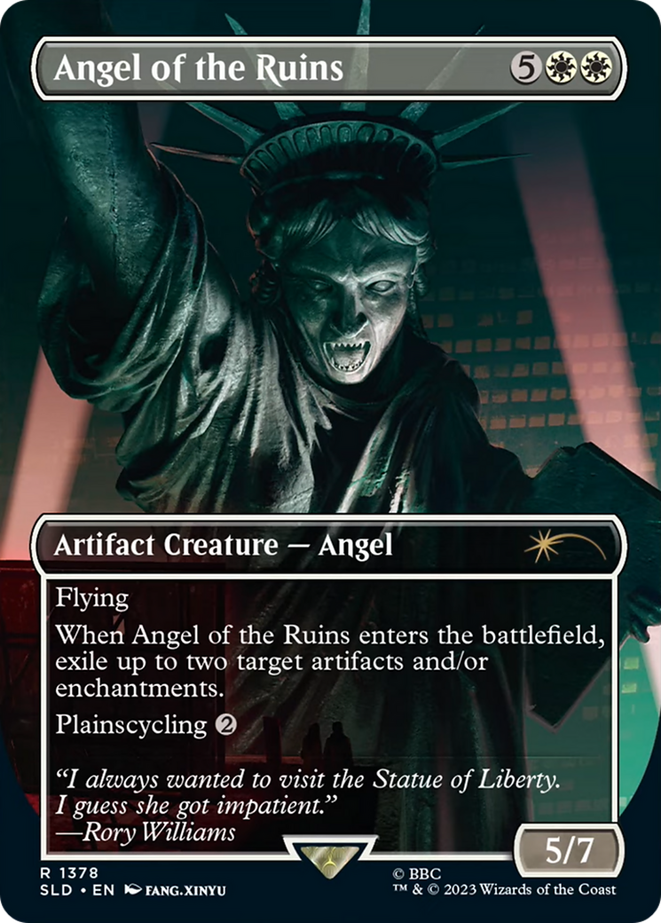 Angel of the Ruins (1378) [Secret Lair Drop Series] | Silver Goblin