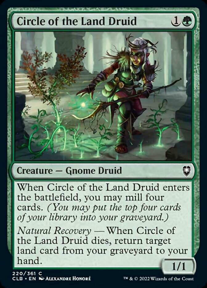 Circle of the Land Druid [Commander Legends: Battle for Baldur's Gate] | Silver Goblin