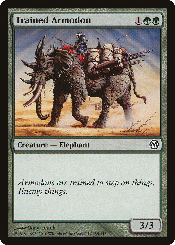 Trained Armodon (085) - Duels of the Planeswalkers