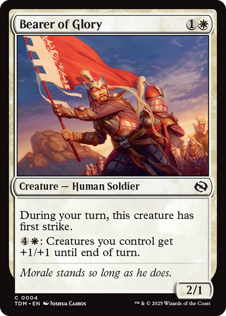 Bearer of Glory (004) Foil - Tarkir: Dragonstorm