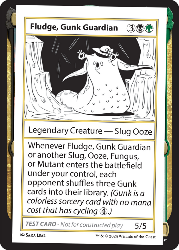 Fludge, Gunk Guardian [Mystery Booster 2 Playtest Cards] | Silver Goblin