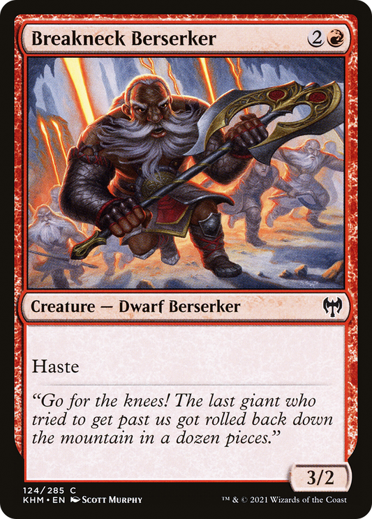 Breakneck Berserker (124) - Kaldheim