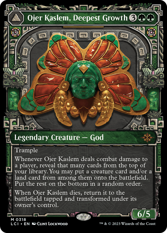 Ojer Kaslem, Deepest Growth (Showcase) (318) Foil - The Lost Caverns of Ixalan